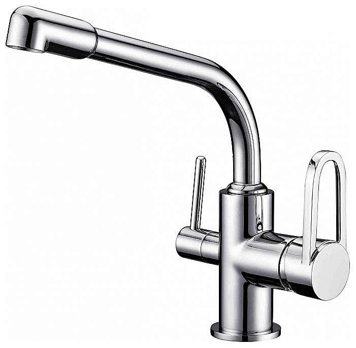 Смеситель для кухни Zorg Sanitary ZR 319 YF Хром купить в интернет-магазине сантехники Sanbest