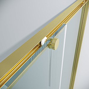 Душевой уголок Grossman Galaxy 300.K33.01.9070.32.00 90x70 стекло прозрачное/профиль золото сатин купить в интернет-магазине Sanbest