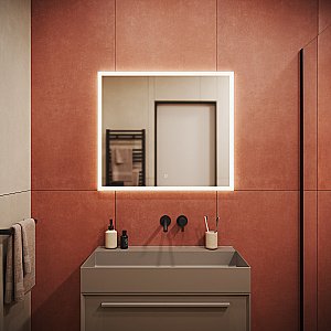 Зеркало LED Sancos Palace PA800 в ванную от интернет-магазине сантехники Sanbest