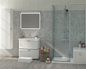 Душевая система Vitra System Rain A45597EXP купить в интернет-магазине сантехники Sanbest