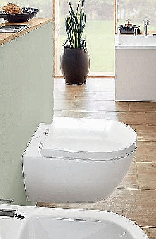 Унитаз подвесной Villeroy&Boch Subway 2.0 5614R0R1 альпийский белый, безободковый купить в интернет-магазине Sanbest