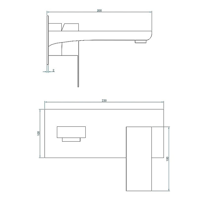 Смеситель для раковины RGW Shower Panels SP-46B 51140546-04 черный купить в интернет-магазине сантехники Sanbest