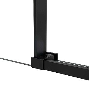 Душевая дверь Vincea Slim Soft VDS-1SS150CLB 150 профиль черный/стекло прозрачное купить в интернет-магазине Sanbest