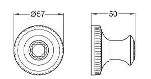 Крючок Schein SUPERIOR 7066001 хром/Swarovski купить в интернет-магазине сантехники Sanbest