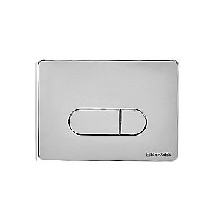 Кнопка для инсталляции BERGES NOVUM D3 хром купить в интернет-магазине сантехники Sanbest
