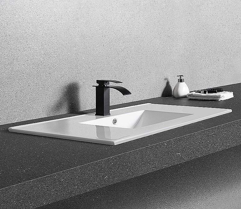 Раковина Ceramalux N 81 YJ-803-80 белая купить в интернет-магазине Sanbest