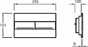 Унитаз подвесной Jacob Delafon STRUKTURA E21741RU-00 безободковый, с крышкой микролифт, с инсталляцией и кнопкой хром купить в интернет-магазине Sanbest