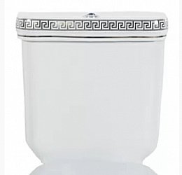 Бачок для унитаза Creavit Klasik Декор VERCACI/ХРОМ купить в интернет-магазине сантехники Sanbest