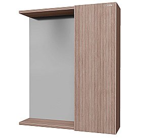 Зеркало со шкафом Grossman Юнит 60 2060112 кадена вуд в ванную от интернет-магазине сантехники Sanbest