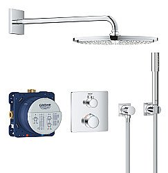 Душевая система Grohe Grohtherm 34730000 хром купить в интернет-магазине сантехники Sanbest