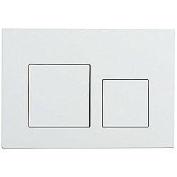 Кнопка для инсталляции Veconi Flush FLV4-W белая глянцевая купить в интернет-магазине сантехники Sanbest