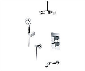 Душевая система WasserKRAFT Alme 1500 A171568 Thermo купить в интернет-магазине сантехники Sanbest