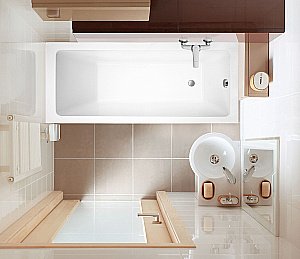 Ванна акриловая Loranto Novaro La CS00078487 150х70 каркас и фронтальная панель в комплекте, белый купить в интернет-магазине Sanbest