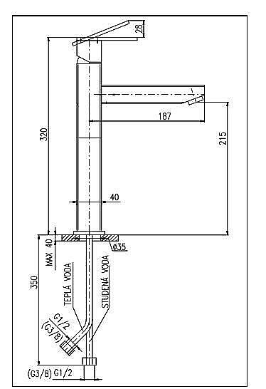 Смеситель для раковины RAV-Slezak LOIRA LR530.5 хром купить в интернет-магазине сантехники Sanbest