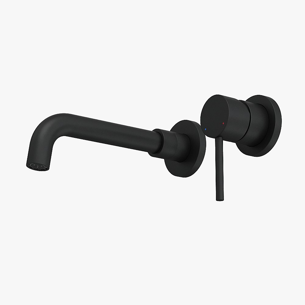 Смеситель для раковины BERGES VENTAS R 076012 черный матовый купить в интернет-магазине сантехники Sanbest