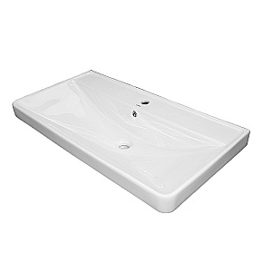 Тумба с раковиной Azario Ника 90Н CS00089956 белая для ванной в интернет-магазине Sanbest