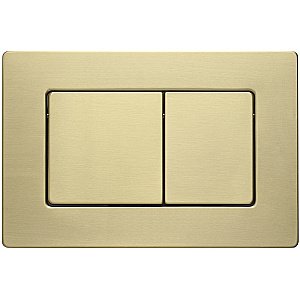 Кнопка для инсталляции Veconi Flush FLV8-G брашированное золото купить в интернет-магазине сантехники Sanbest