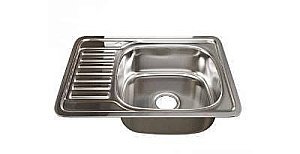 Мойка кухонная MIXLINE ML 533712 хром купить в интернет-магазине сантехники Sanbest