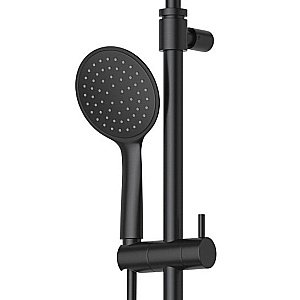 Душевая система Cezares LEAF-CDA-30-L-NOP черная матовая купить в интернет-магазине сантехники Sanbest