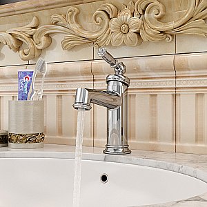 Смеситель для раковины Elghansa Klassik new 1635636 хром купить в интернет-магазине сантехники Sanbest