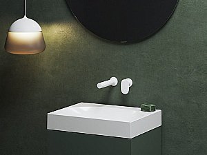 Смеситель для раковины Ravak Spring X070568 белый матовый купить в интернет-магазине сантехники Sanbest