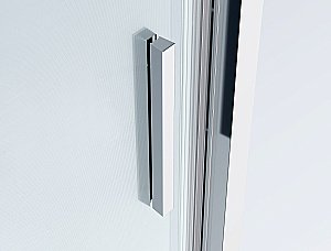 Душевая дверь Vincea Rapid-N VHC-3RN80/90MT 80/90 хром, стекло текстурное купить в интернет-магазине Sanbest