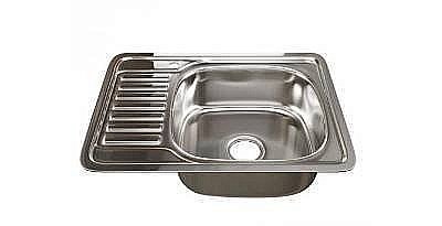 Мойка кухонная MIXLINE ML 533712 хром купить в интернет-магазине сантехники Sanbest