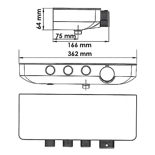 Душевая система WasserKRAFT Mindel A8599.090.116.010.127.011 Thermo хром купить в интернет-магазине сантехники Sanbest