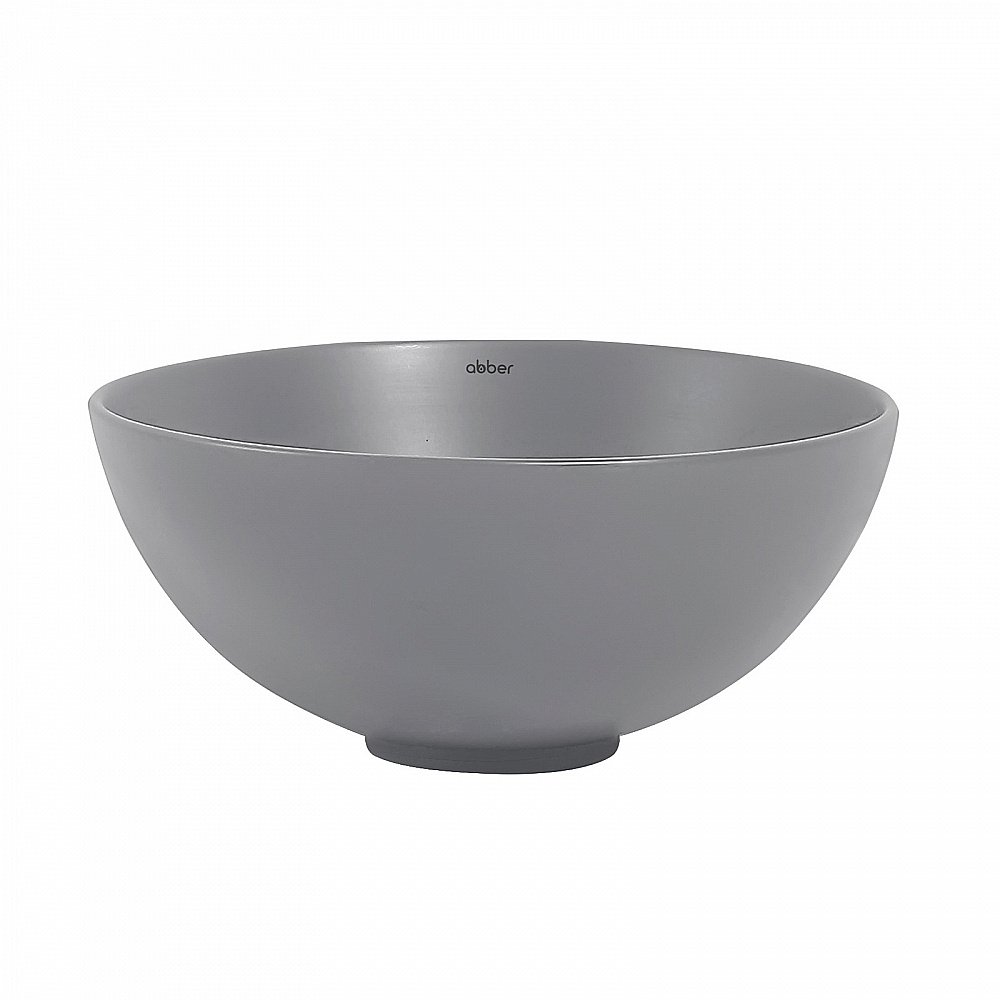 Раковина накладная ABBER Bequem AC2106MG серая матовая купить в интернет-магазине Sanbest
