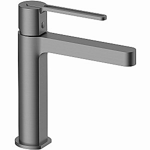 Смеситель для раковины Vincea Rondo VBF-1R1GM вороненая сталь купить в интернет-магазине сантехники Sanbest