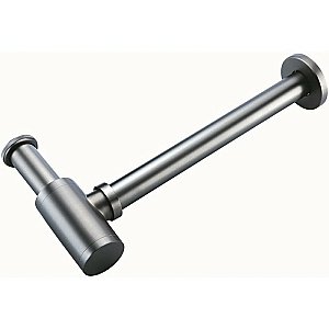 Сифон для раковины Boheme 609-SGM сталь глянец купить в интернет-магазине сантехники Sanbest