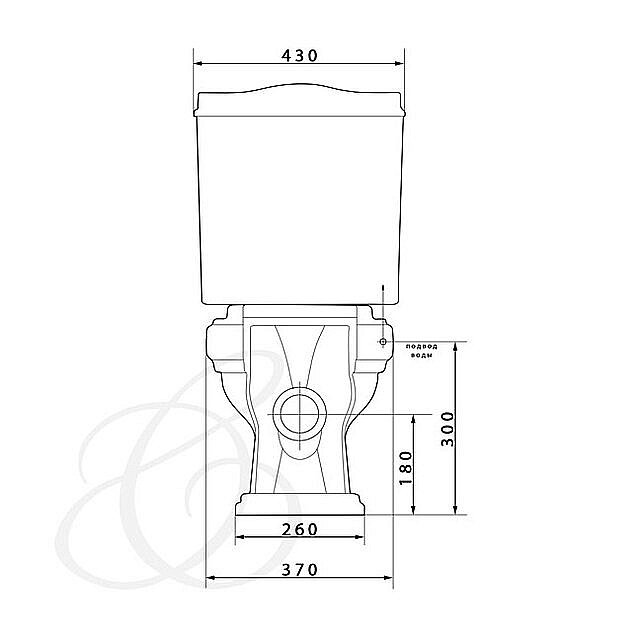 Унитаз компакт Caprigo Borgo 3813 с бачком, с крышкой микролифт купить в интернет-магазине Sanbest