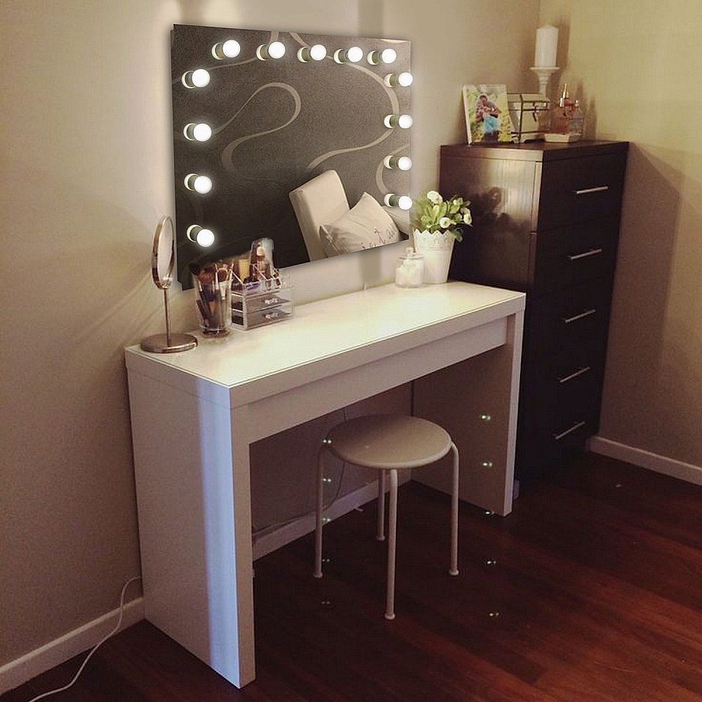 Зеркало гримерное Континент Антураж ЗГП06 90x70 в ванную от интернет-магазине сантехники Sanbest