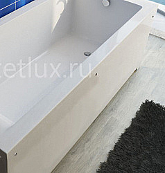 Экран фронтальный для ванны Эстет DELTA silk 190 белый матовый купить в интернет-магазине сантехники Sanbest