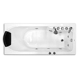 Ванна акриловая Gemy Enjoy Yoursel G9006-1.7 B 172x77 белая с гидромассажем купить в интернет-магазине Sanbest