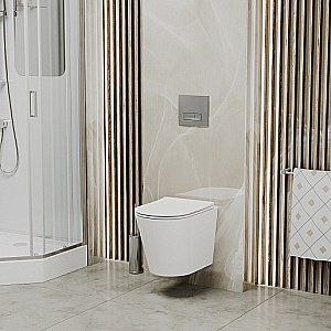 Кнопка для инсталляции Grossman Classic 800.T1.04.110.110 хром матовый купить в интернет-магазине сантехники Sanbest