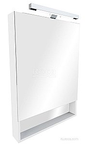 Зеркальный шкаф Roca The Gap ZRU9302750 80 белый матовый купить в интернет-магазине сантехники Sanbest