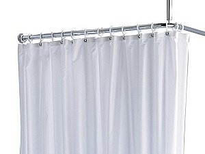 Текстильная шторка для ванной KEUCO PLAN 14943000110 белый купить в интернет-магазине сантехники Sanbest