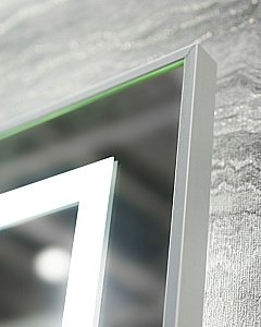 Зеркало BelBagno Kraft 90х80 SPC-KRAFT-TCH-WARM сатин в ванную от интернет-магазине сантехники Sanbest