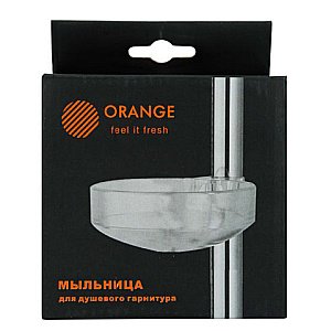 Мыльница Orange SOAP DISH-T прозрачная купить в интернет-магазине сантехники Sanbest