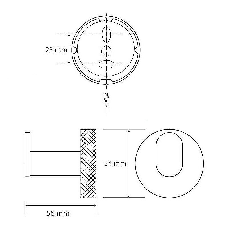 Крючок Bemeta Stella 166106062 хром купить в интернет-магазине сантехники Sanbest