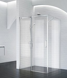 Душевой угол BelBagno Acqua AH-1 140х90 C NERO купить в интернет-магазине Sanbest