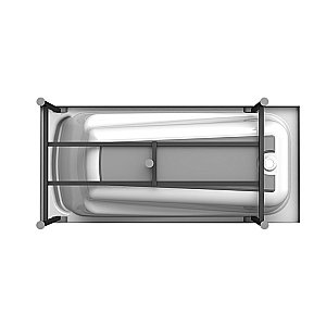 Ванна акриловая Vannesa Роза 2-78-0-0-9-208Р 169х77 купить в интернет-магазине Sanbest