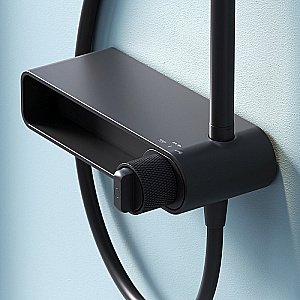 Душевая система AM.PM X-Joy F0785A622 черная купить в интернет-магазине сантехники Sanbest