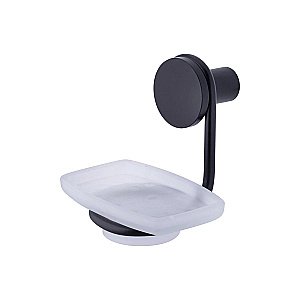 Мыльница настенная Creavit Linda LD19001 черная матовая купить в интернет-магазине сантехники Sanbest