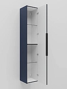 Пенал La Fenice Simpla 30 FNC-05-SIM-BG-30 синий матовый для ванной в интернет-магазине сантехники Sanbest