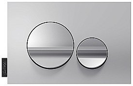 Кнопка для инсталляции Jacob Delafon E20859-CP-MTC матовый хром/глянцевый хром купить в интернет-магазине сантехники Sanbest