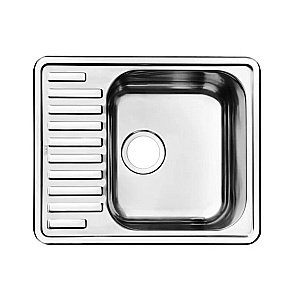Кухонная мойка Iddis Strit STR58SDi77 58 сатин купить в интернет-магазине сантехники Sanbest