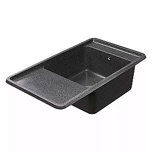 Мойка кухонная Акватон Беллис 87 графит купить в интернет-магазине сантехники Sanbest