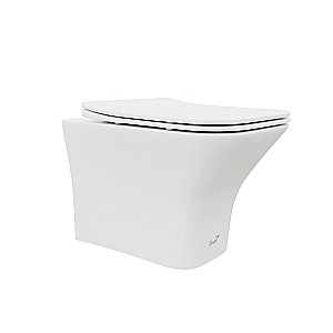 Унитаз подвесной CeruttiSpa VETTORE Aria MW CT9242 безободковый, с крышкой микролифт, белый матовый купить в интернет-магазине Sanbest